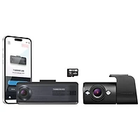 Thinkware Q200 1440p Dash Cam & Full HD 1080p Interior Infrared Cabin Camera