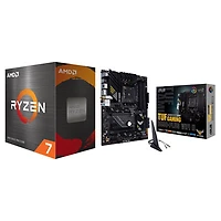 AMD Ryzen 7 5700X Octa-Core 3.4GHz AM4 Processor & ASUS TUF Gaming B550-Plus Wi-Fi II ATX AM4 DDR4 Motherboard