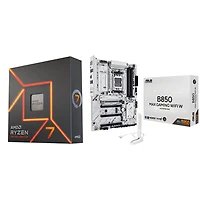 AMD Ryzen 7 7700X 8-Core 4.5GHz AM5 Processor & ASUS B850 Max Gaming WiFi W ATX AM5 Motherboard