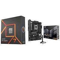 AMD Ryzen 7 7700X 8-Core 4.5GHz AM5 Processor & ASUS TUF Gaming B850-Plus Wi-Fi 7 ATX AM5 DDR5 Motherboard