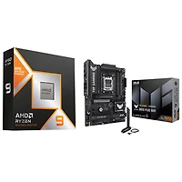 AMD Ryzen 9 9900X3D 12-Core AM5 Processor & ASUS TUF Gaming B850-Plus Wi-Fi 7 ATX AM5 DDR5 Motherboard