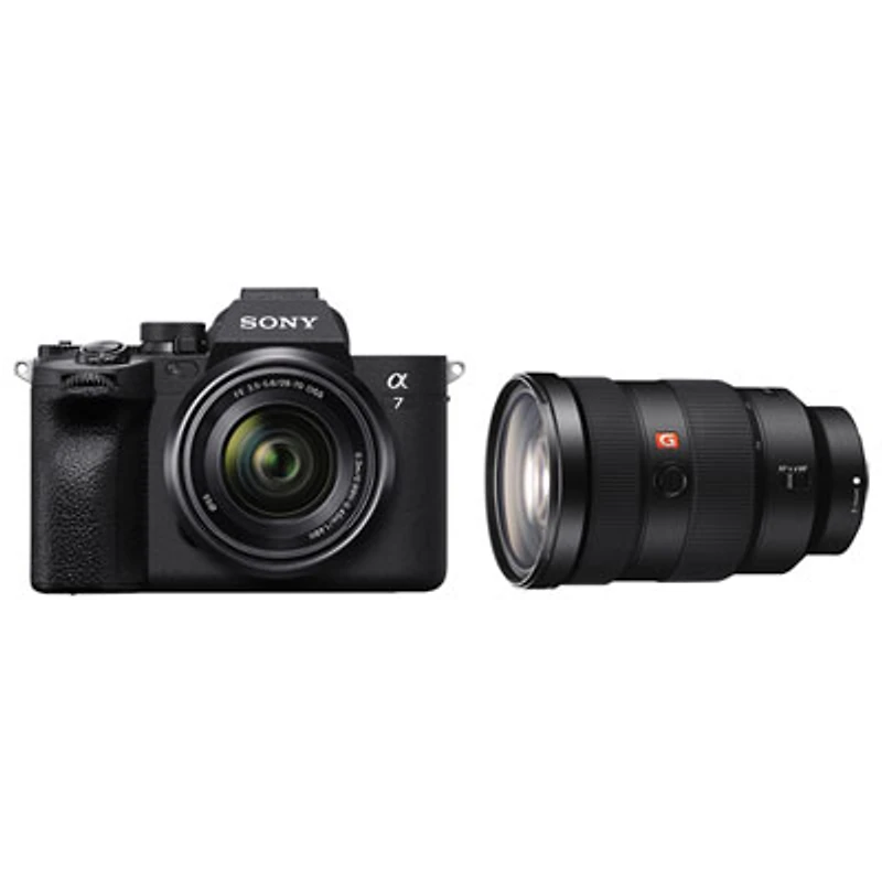Sony Alpha 7 IV Full-Frame Mirrorless Camera w/ 28-70mm Lens Kit & 24-70mm f/2.8 Premium G Master Wide Telephoto Zoom Lens