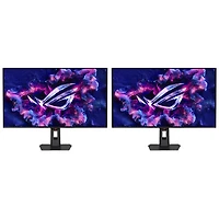 ASUS ROG Strix 31.5" 4K UHD GTG OLED G-Sync FreeSync Gaming Monitors - Pair