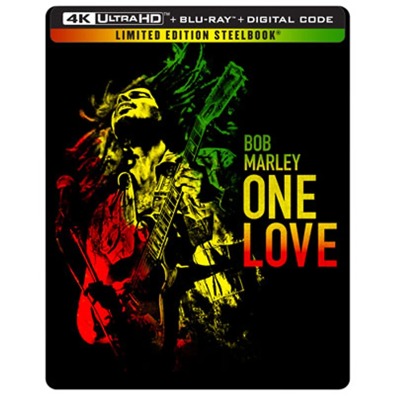 Bob Marley: One Love (English) (Limited Edition) (SteelBook) (4K Ultra HD) (Blu-ray Combo)
