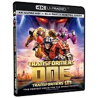 Transformers One (English) (4K Ultra HD) (Blu-ray Combo)