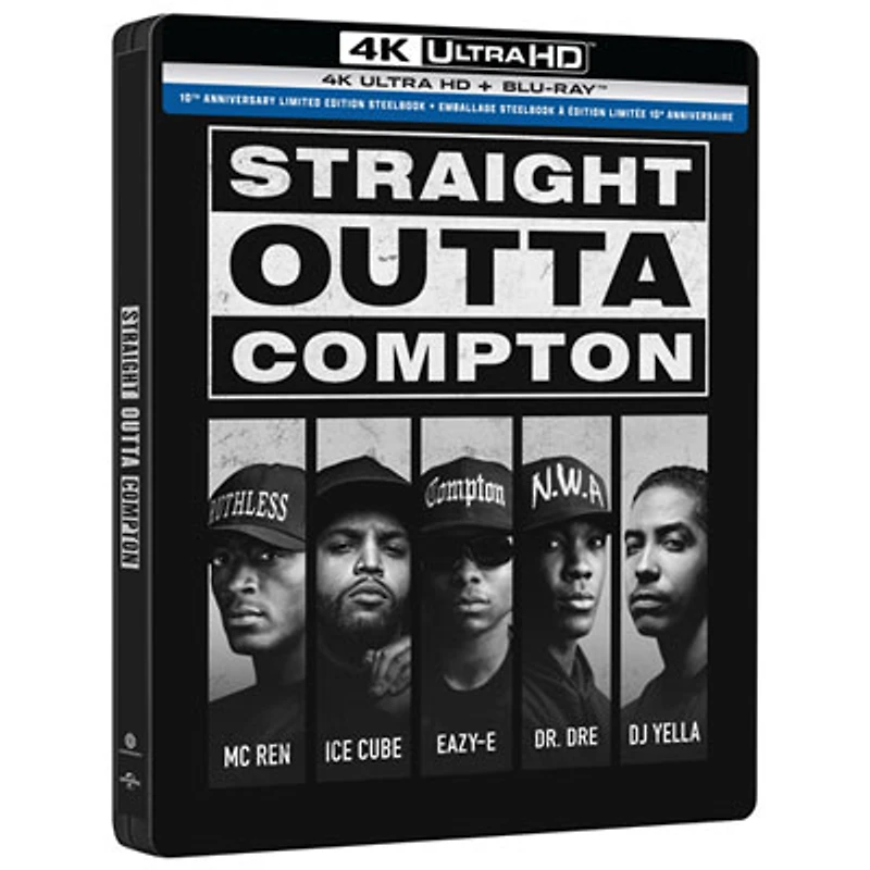 Straight Outta Compton (SteelBook) (4K Ultra HD) (Blu-ray Combo)