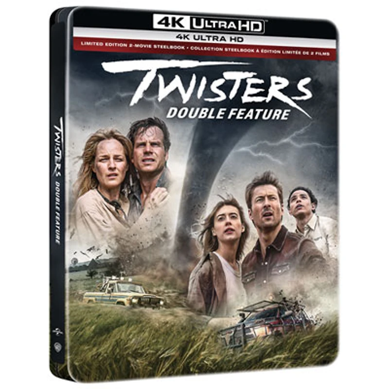 Twisters Double Feature (Limited Edition) (SteelBook) (4K Ultra HD)