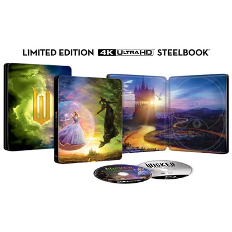 Wicked: For Good (SteelBook) (4K Ultra HD)
