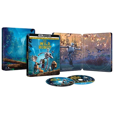 The Wild Robot (English) (SteelBook) (4K Ultra HD) (2024)