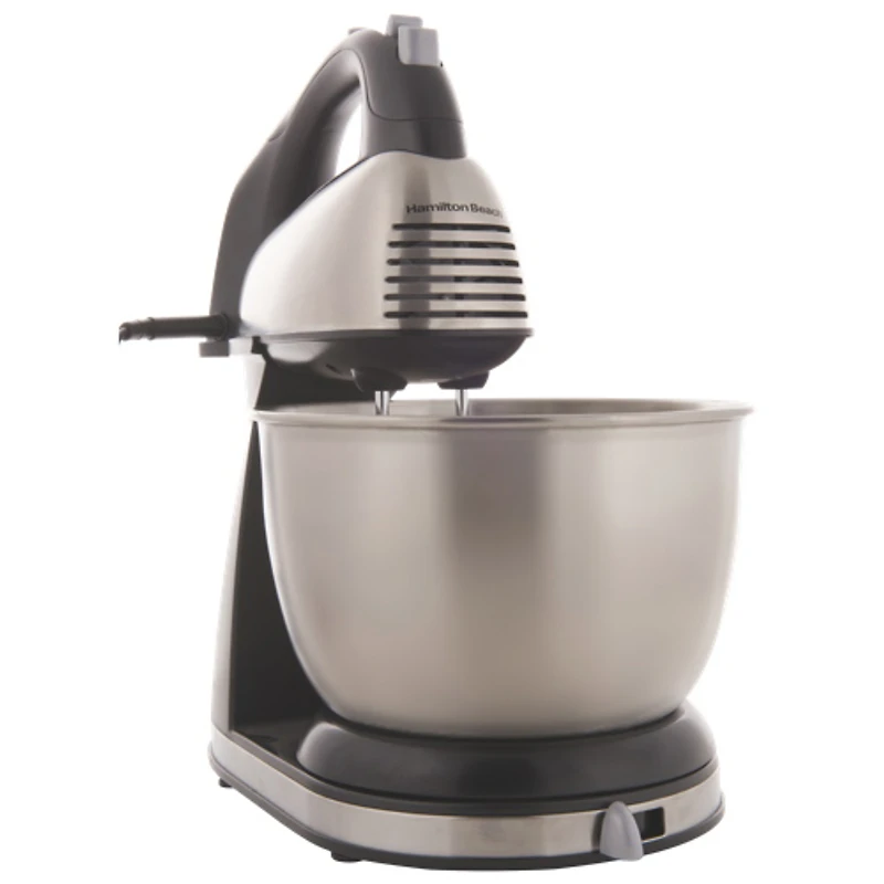 Hamilton Beach 6 Speed Classic Hand-Stand Mixer (64650) - Stainless Steel