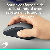 Souris ambidextre sans fil M310 de Logitech - Argenté