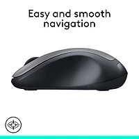 Souris ambidextre sans fil M310 de Logitech - Argenté