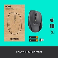 Logitech M705 Marathon Wireless Laser Mouse
