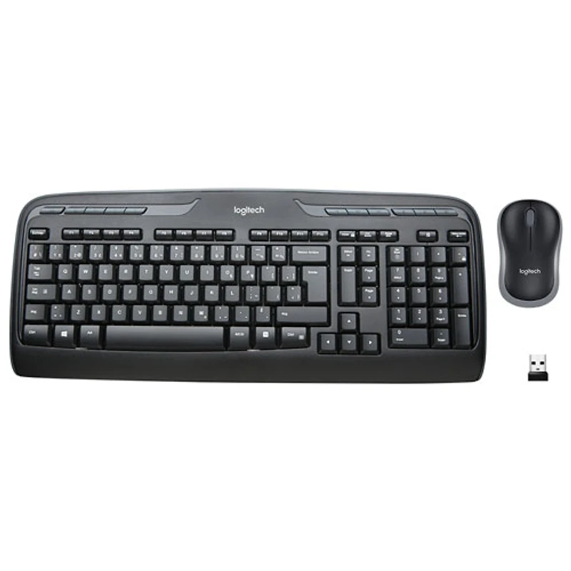 Logitech MK320 Wireless Keyboard & Mouse Combo - French