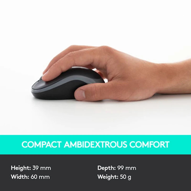 Ensemble avec clavier et souris sans fil MK320 de Logitech - Français