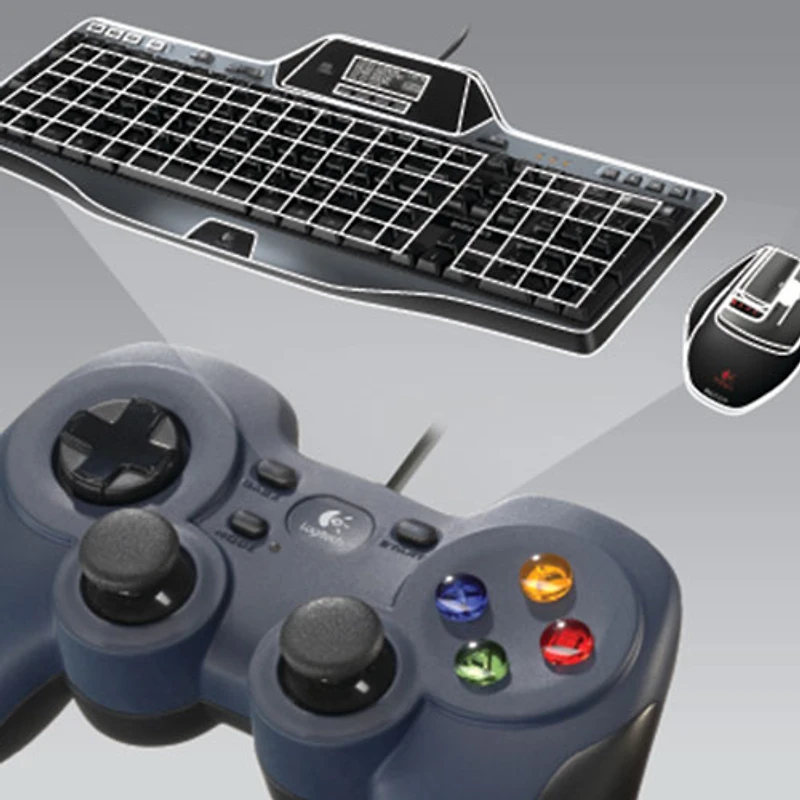 Manette de jeu Gamepad F310 de Logitech