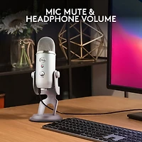 Blue Microphones Yeti USB Microphone - Silver