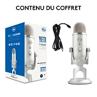 Blue Microphones Yeti USB Microphone - Silver