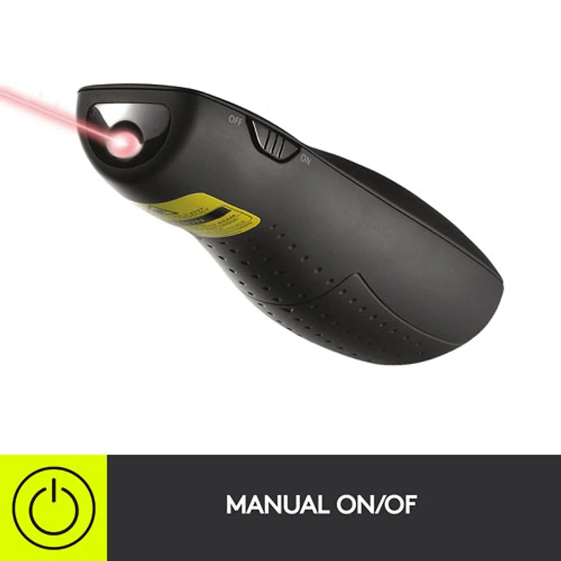 Télécommande de présentation sans fil au laser R400 de Logitech