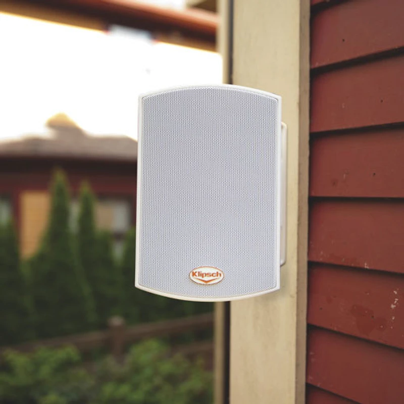 Haut-parleurs d'extérieur 50 W AW-400 résistants aux intempéries de Klipsch - Paire