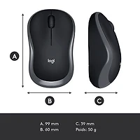 Logitech M185 Wireless Optical Mouse