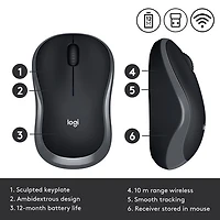 Logitech M185 Wireless Optical Mouse