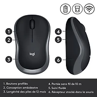 Logitech M185 Wireless Optical Mouse