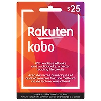 Kobo $25 Prepaid Card