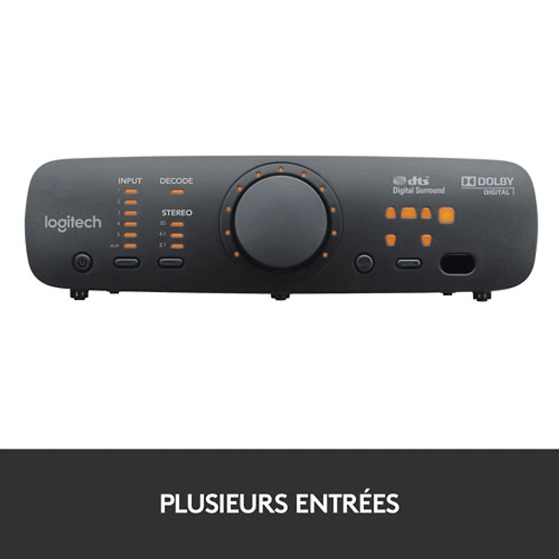 Système de haut-parleurs 5.1 Z906 de Logitech pour ordinateur
