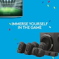 Système de haut-parleurs 5.1 Z906 de Logitech pour ordinateur