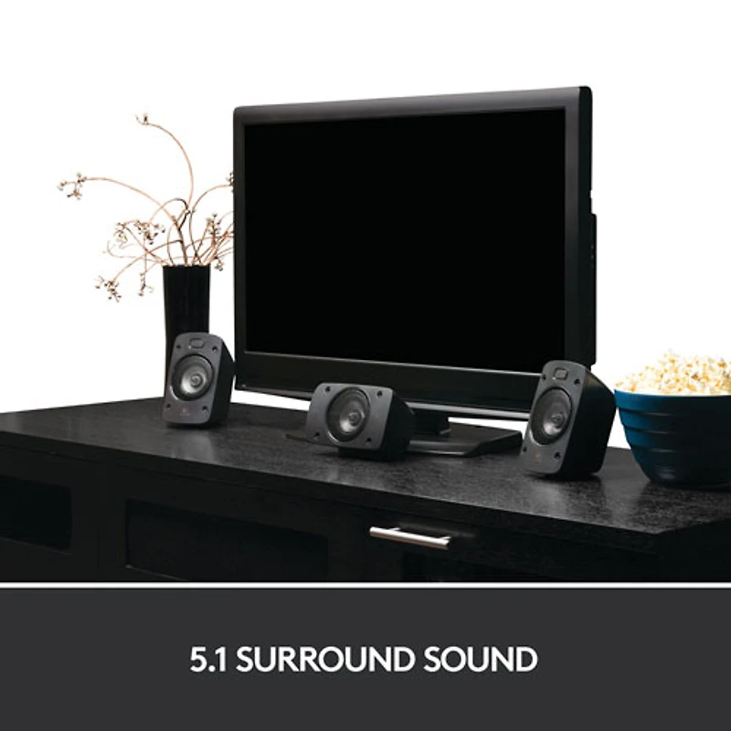 Système de haut-parleurs 5.1 Z906 de Logitech pour ordinateur