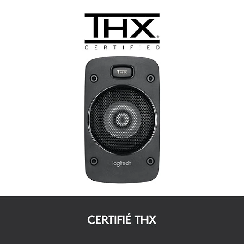 Système de haut-parleurs 5.1 Z906 de Logitech pour ordinateur