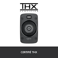 Système de haut-parleurs 5.1 Z906 de Logitech pour ordinateur
