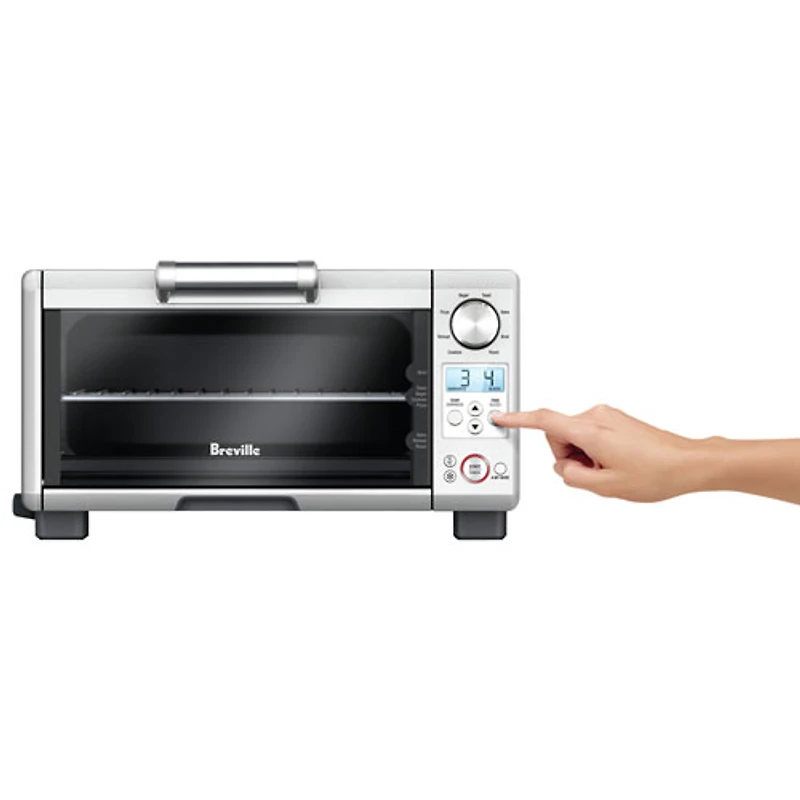 Four grille-pain Mini Smart de Breville - 0,45 pi³/12,7 l - Acier inoxydable