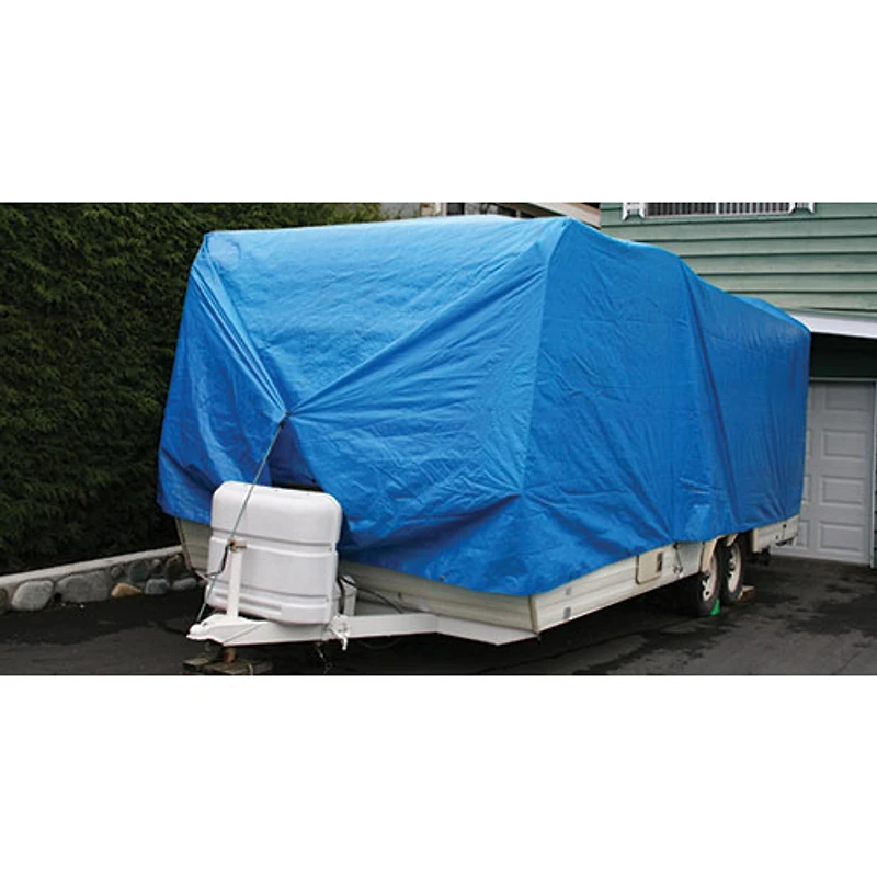 Toile de 12 x 28 pi de Western Rugged - Bleu