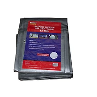 Toile de 30 pi x 40 pi de Western Rugged - Argenté