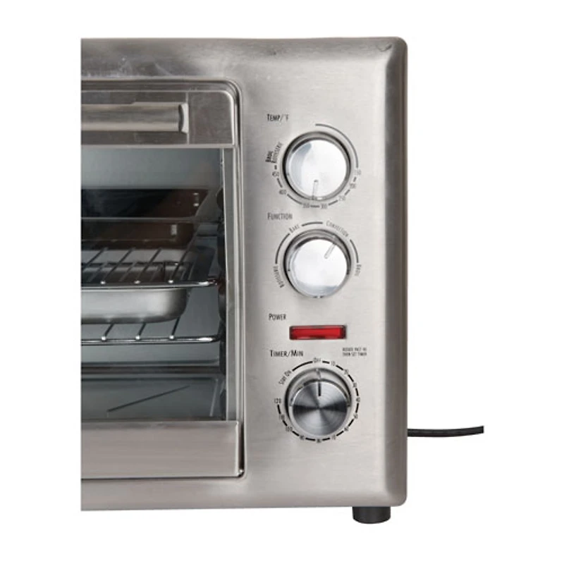Hamilton Beach Counter Top Oven with Convection & Rotisserie - Silver