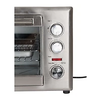Hamilton Beach Counter Top Oven with Convection & Rotisserie - Silver