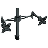 TygerClaw 10" - 23" Full Motion Flat-Panel Monitor Desk Dual-Arm Mount