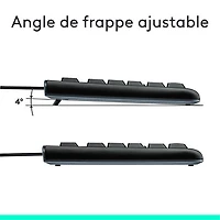 Ensemble avec clavier et souris MK120 de Logitech