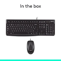 Ensemble avec clavier et souris MK120 de Logitech