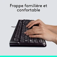 Ensemble avec clavier et souris MK120 de Logitech