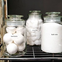 Brother 3/8" Black on White Label Tape (TZE221)