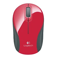 Mini souris sans fil M187 de Logitech (910-002727) - Rouge