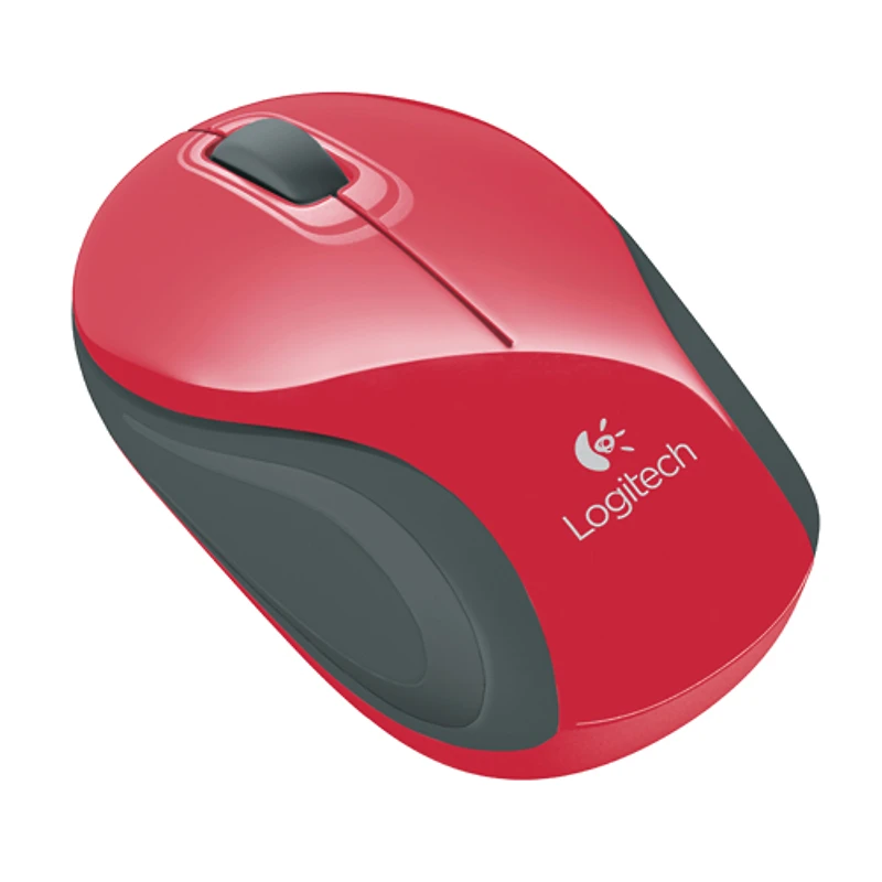 Mini souris sans fil M187 de Logitech (910-002727) - Rouge