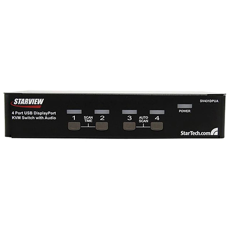 Startech 4-Port USB DisplayPort KVM Switch (SV431DPUA)