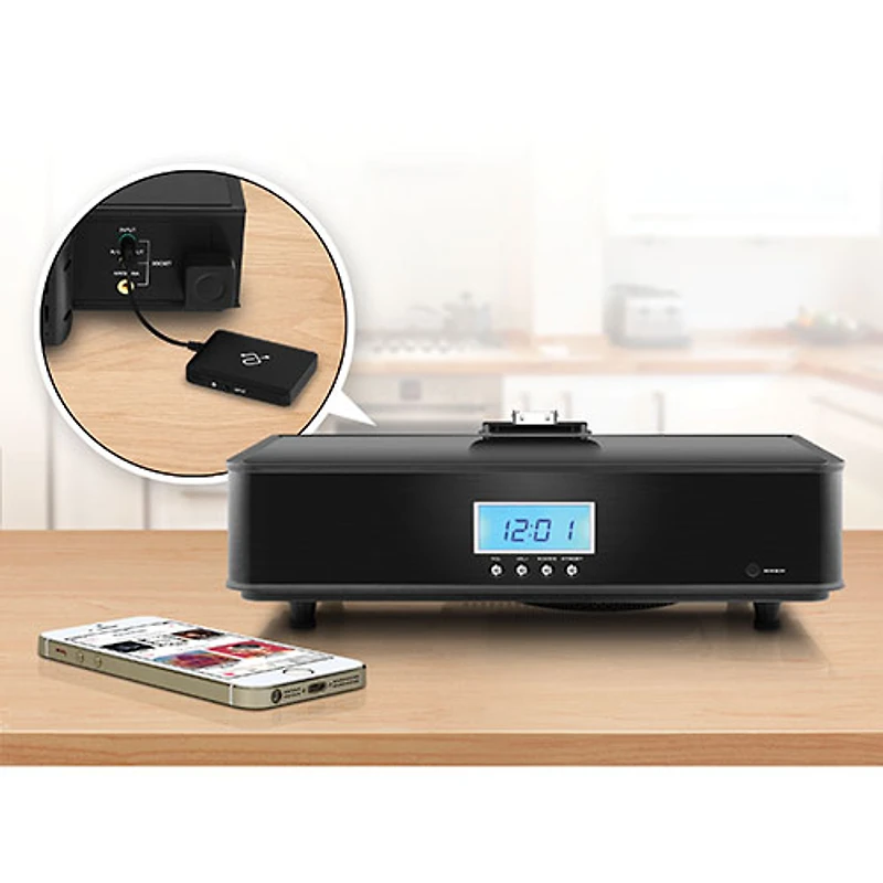 Aluratek Bluetooth Music Receiver (AISO1F)