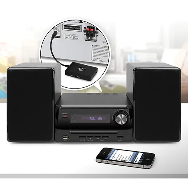 Aluratek Bluetooth Music Receiver (AISO1F)