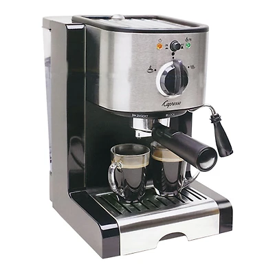 Capresso EC100 Pump Espresso/ Cappuccino Machine (116.04) - Stainless Steel/ Black