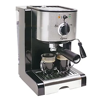 Capresso EC100 Pump Espresso/ Cappuccino Machine (116.04) - Stainless Steel/ Black